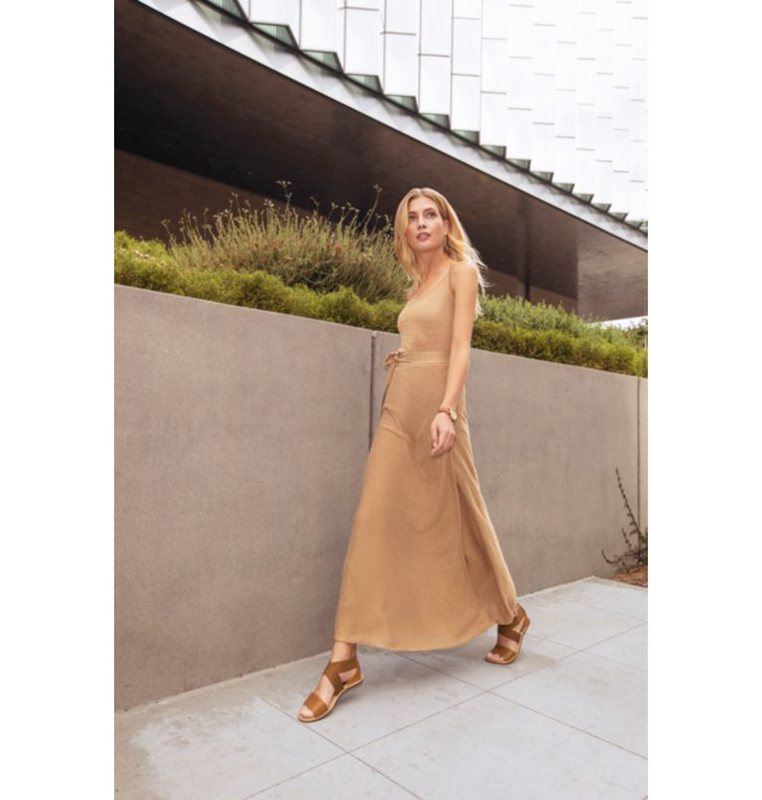 Womens Sandals Brown - Sorel Ella™ Flat - 601738-UJC